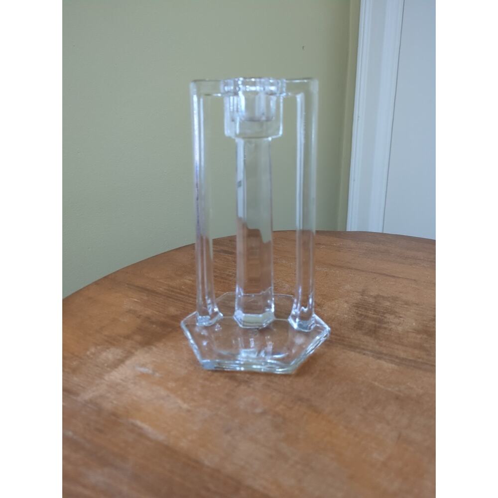 Vintage Westmoreland Glass Mission Single Candlestick